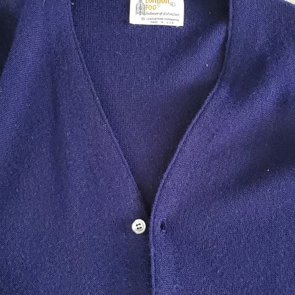 vintage retro mr rogers neighborhood sweater london fog - Picture 2 of 2